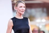 Cate Blanchett at Father Mother Sister Brother" Red Carpet (Image via Getty)
